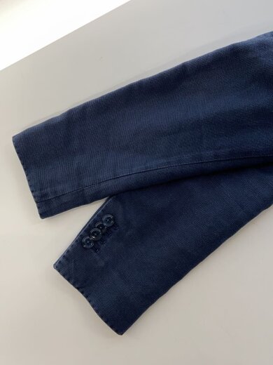 商品画像：テーラードジャケット/--/リネン/NVY/無地/2857 6