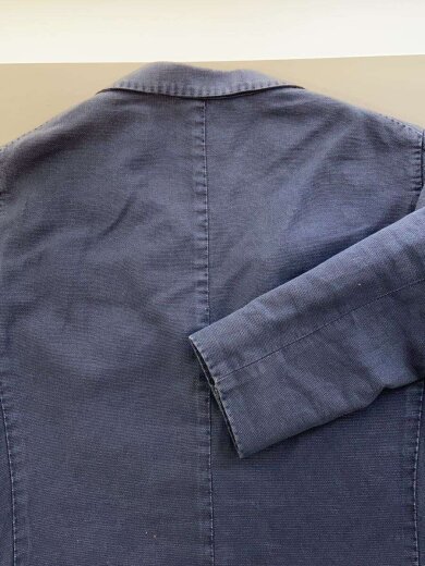 商品画像：テーラードジャケット/--/リネン/NVY/無地/2857 9