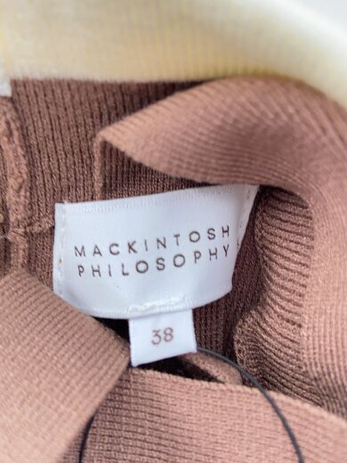 商品画像：長袖ワンピース/38/レーヨン/ブラウン/無地/h5j11-681-50 3