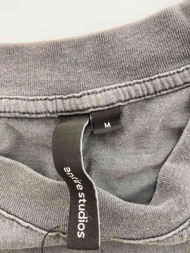 商品画像：Tシャツ/M/コットン/GRY/無地/ES2252/※使用感有 3