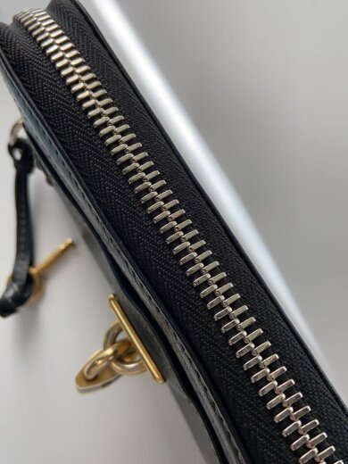 商品画像：長財布/レザー/パディントン/BLK/無地/レディース 8