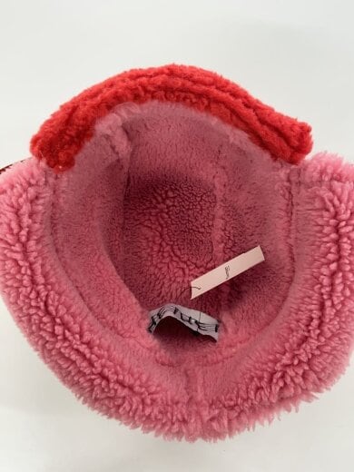 商品画像：ヘッドウェア/フライトキャップ/赤×ピンク 6