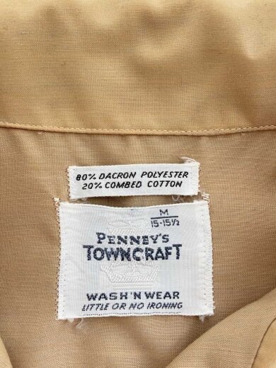 商品画像：60s/船タグ/ワンポイント刺繍/クラウン/ダクロンコットン/15 3