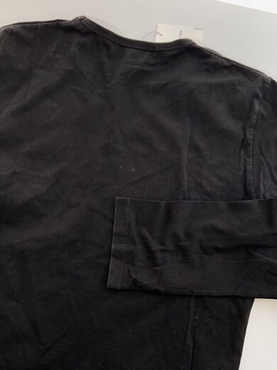 商品画像：長袖Tシャツ/ロンT/ブラック/ラインストーン/クロスガン 9