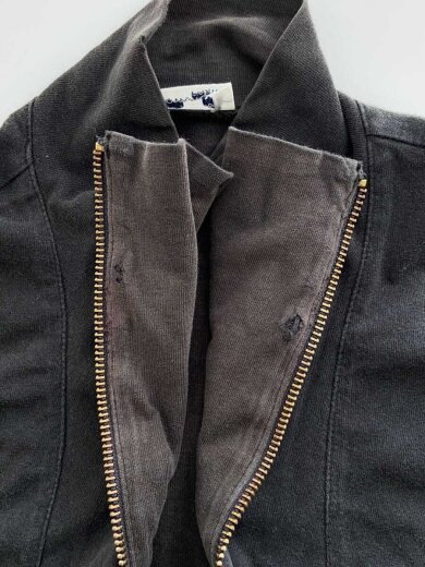 商品画像：90s/FULLZIP/ジップアップカットソー/八の字/スタンドネック 5