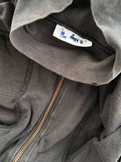 商品画像：90s/FULLZIP/ジップアップカットソー/八の字/スタンドネック 9