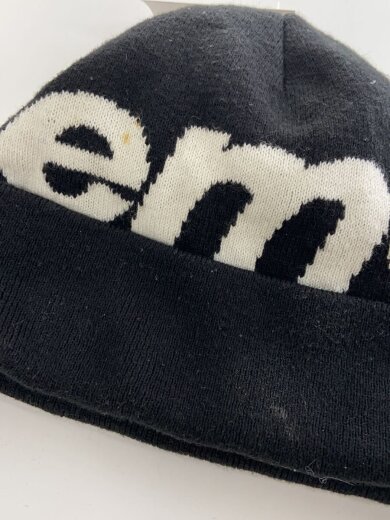 商品画像：20AW/BIG LOGO BEANIE/ニットキャップ/FREE/ブラック/メンズ 7