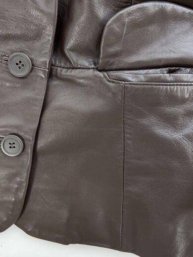 商品画像：bottomline/レザージャケット・ブルゾン/38/羊革/BRW/無地 9