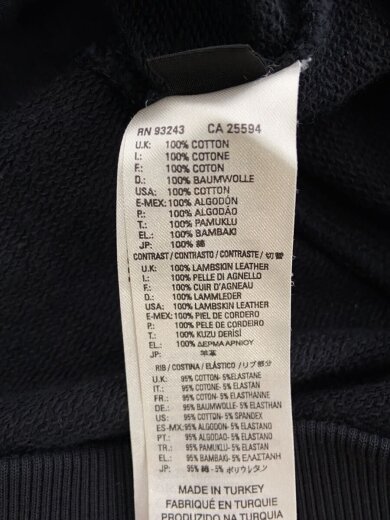 商品画像：長袖ワンピース/--/コットン/BLK 4