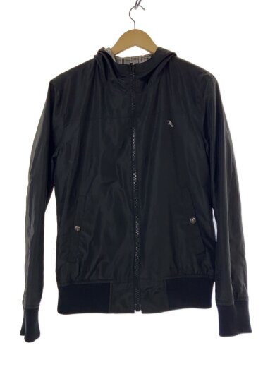 商品画像：ナイロンジャケット/L/リバーシブル/ポリエステル/BLK/無地/BMP10-209-06 1