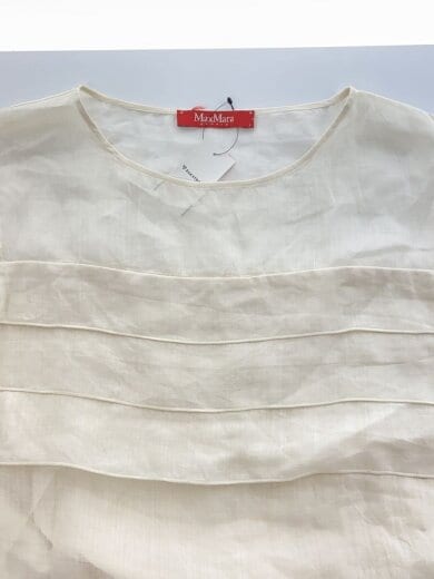 商品画像：ノースリーブカットソー/M/コットン/WHT/無地 5