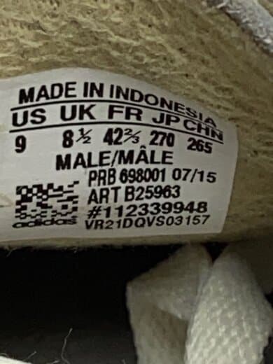 商品画像：オリジナルス/SUPER STAR 80S DLX/スーパースター/ホワイト/B25963/27cm/WHT 4