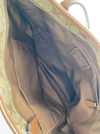 商品画像：トートバッグ/シグネチャー/レザー/ブラウン/F58292 6