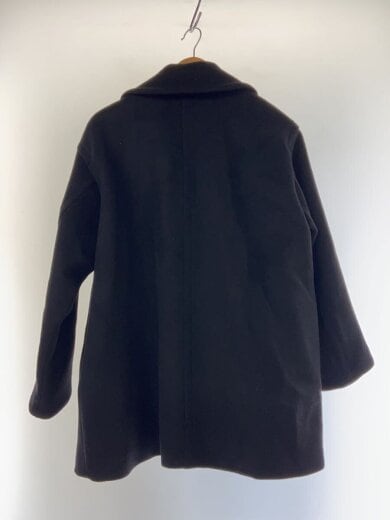 商品画像：ダブルブレストテーラードジャケット/FREE/ウール/BLK/614-17-0003 2