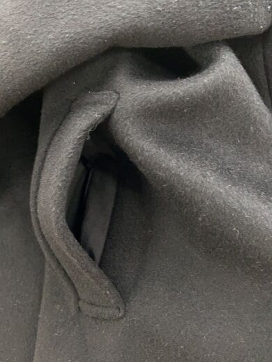 商品画像：ダブルブレストテーラードジャケット/FREE/ウール/BLK/614-17-0003 9