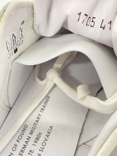 商品画像：ジャーマントレーナー/41/WHT/レザー 5