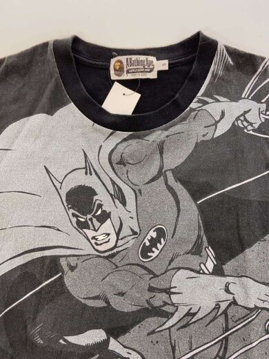 商品画像：Tシャツ/S/コットン/BLK 5