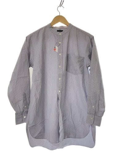 商品画像：長袖シャツ/0/コットン/GRY/ストライプ/H2101-SH001 1