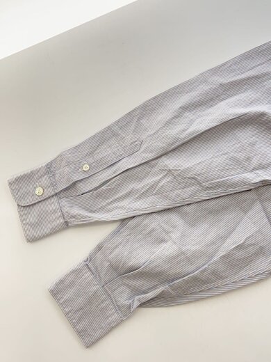 商品画像：長袖シャツ/0/コットン/GRY/ストライプ/H2101-SH001 6