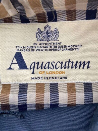 商品画像：コート/--/コットン/ネイビー/無地 3