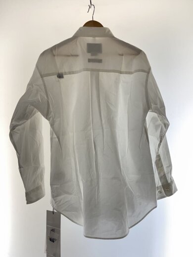 商品画像：長袖シャツ/M/コットン/WHT/無地/UC2B9401 2