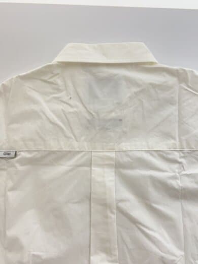 商品画像：長袖シャツ/M/コットン/WHT/無地/UC2B9401 9