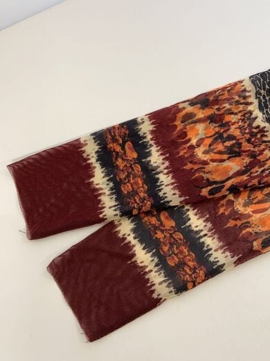 商品画像：90s/プリントカットソー/パワーニット/シースルー/40/カットソー/シースルー 6