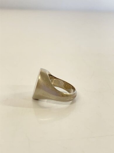 商品画像：リング/15号/シグネット/SIGNET/シルバー// 2