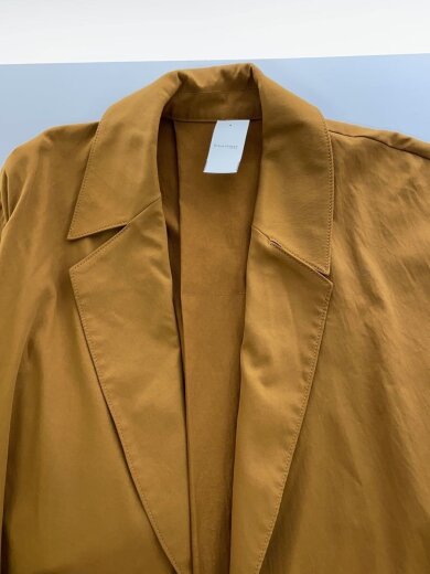 商品画像：コート/38/ポリエステル/キャメル/無地/20-020-922-4030-1-0 5