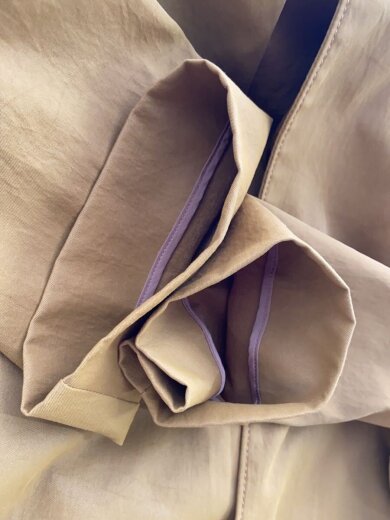 商品画像：コート/38/ポリエステル/キャメル/無地/20-020-922-4030-1-0 9