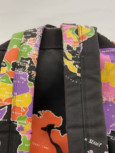 商品画像：JUDGE MEK/世界地図柄/リュック/ブラック/総柄 8