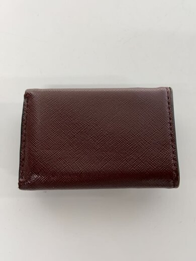 商品画像：3つ折り財布/レザー/BLK/無地/レディース/M0013597 2