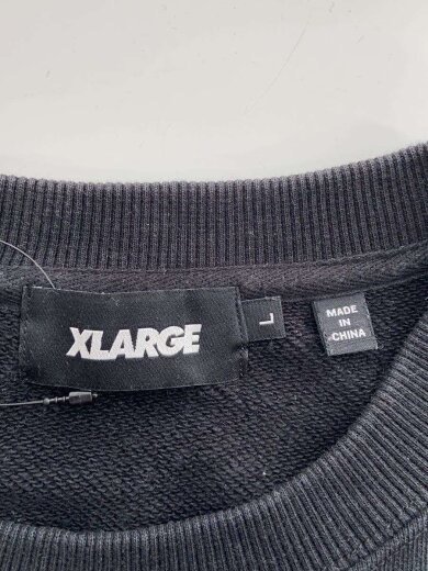 商品画像：OUNDS CREWNECK SWEAT/スウェット/L/コットン/ブラック/101233012027 3