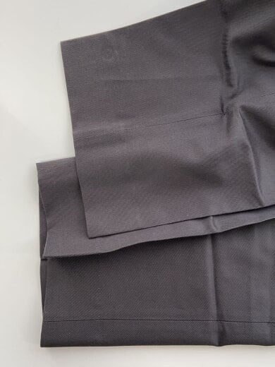 商品画像：コットンキュプラツイル/2タックワイドボトム/S/コットン/グレー/63-04-51-04007 7