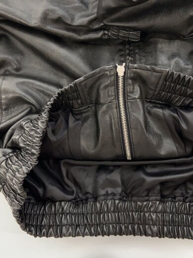 商品画像：ジャケット/XL/フェイクレザー/BLK/無地/FAM-52302 7