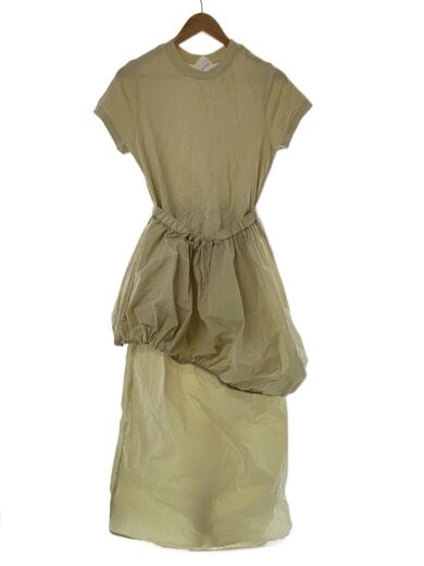 商品画像：アシメバルーン半袖ワンピース/FREE/グリーン/GAE-04190 1