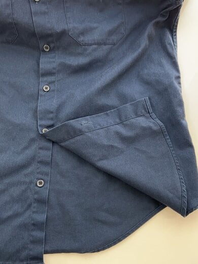 商品画像：KILL WORK SHIRT/長袖シャツ/XL/コットン/ネイビー※毛玉 7