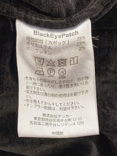 商品画像：OPEN COLLARED VELOR S/S/半袖シャツ/L/ベロア//ブラック 4