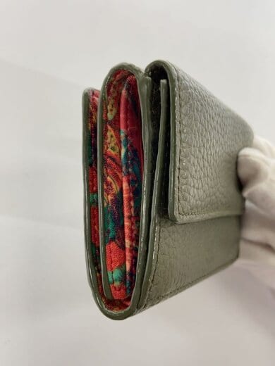商品画像：3つ折り財布/レザー/カーキ/無地/レディース/19aw/香取慎吾コラボ// 9