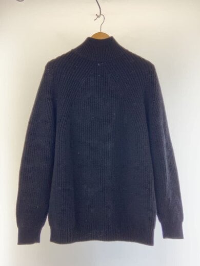商品画像：SIGNATURE DRIVERS KNIT/ドライバーズニット//3/ウール/ブラック/BN-24FM-039// 2