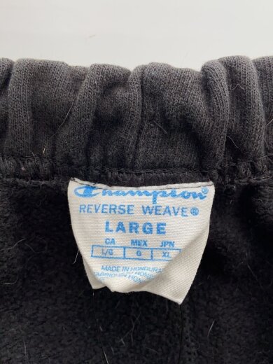 商品画像：スウェットパンツ/L/ポリエステル/ブラック/無地/reverse weave 4