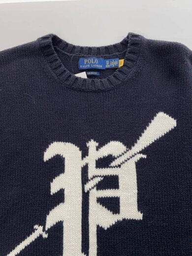 商品画像：ニット・セーター(厚手)/XS/コットン/NVY/無地 5