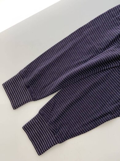 商品画像：長袖Tシャツ/2/コットン/ネイビー/ボーダー/95-254-051// 6