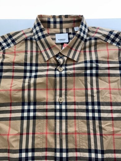商品画像：長袖シャツ/XL/コットン/BEG/チェック/8029878// 5