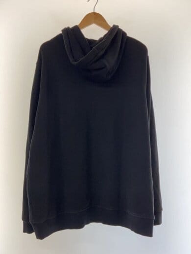商品画像：パーカー/XL/コットン/BLK/無地/8009509// 2