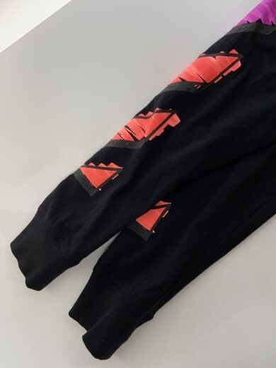 商品画像：長袖Tシャツ/S/コットン/ブラック/プリント/omab001r21jer003/marker　arrow 6