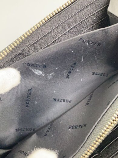 商品画像：長財布/レザー/ブラック/無地/メンズ// 9