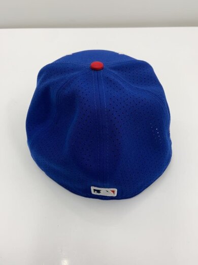 商品画像：キャップ/7 1/2/ポリエステル/ブルー/無地/メンズ 3