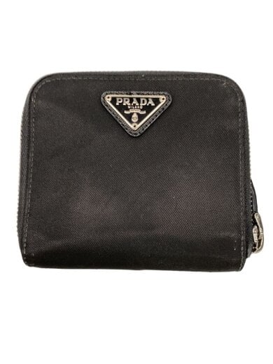 商品画像：財布/ナイロン/ブラック/無地/レディース 1