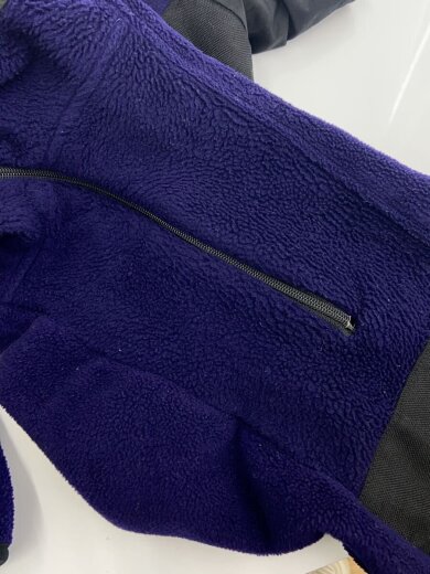 商品画像：NINE/フリースジャケット/L/パープル/無地 7